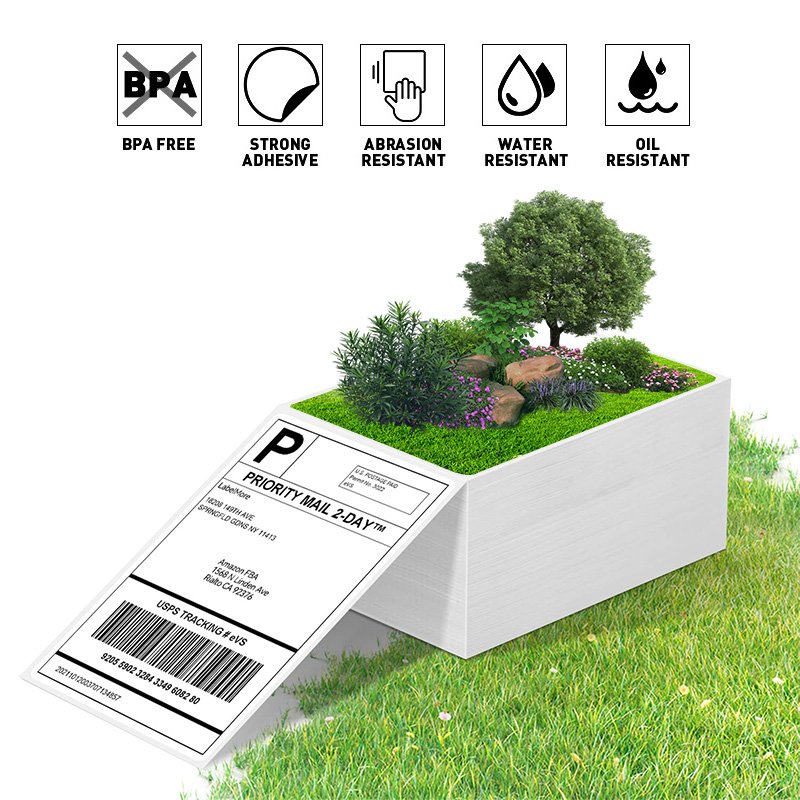 Compatible size 210 x 148mm supplier thermal electric scooter  label barcode sticker