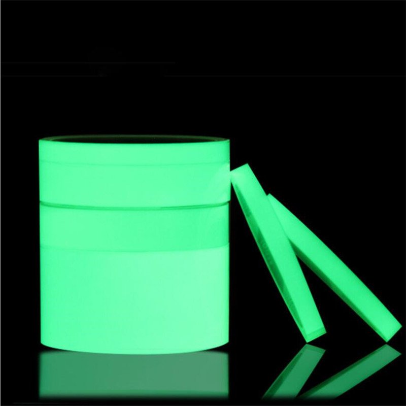 Manufacturer dark reflective sticker Printable Photoluminescent Tape roll for safety warning