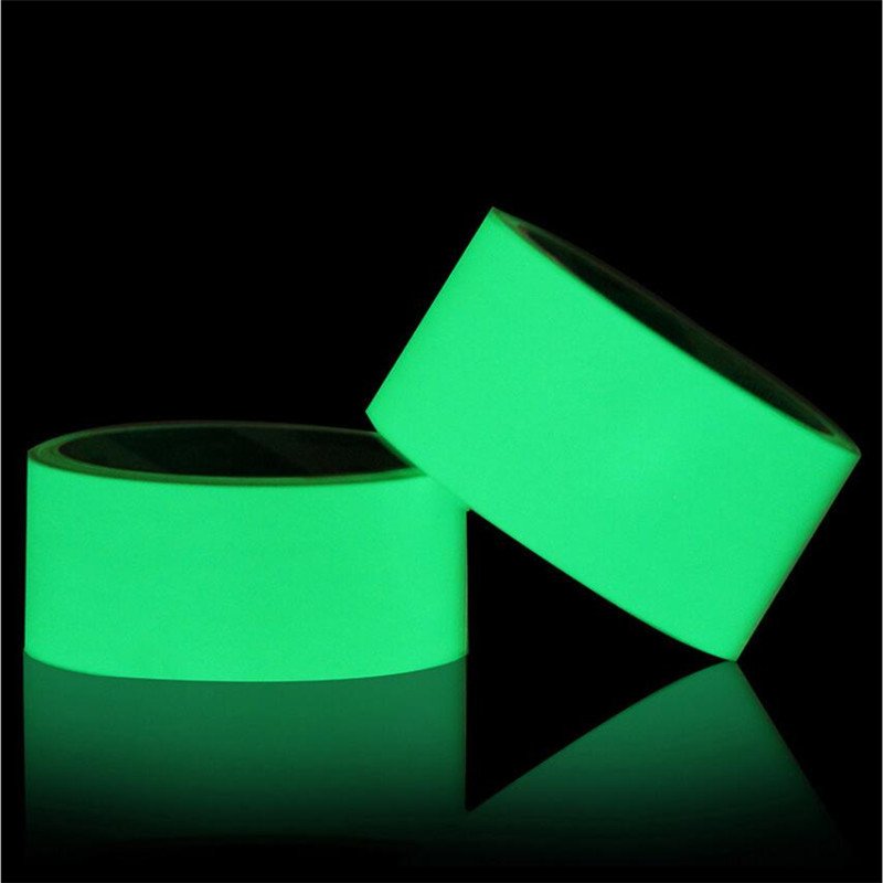 Manufacturer dark reflective sticker Printable Photoluminescent Tape roll for safety warning