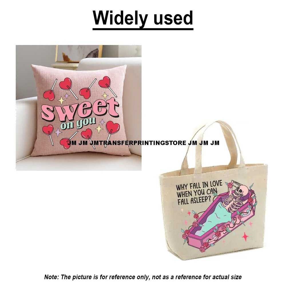 Cute Dog Pet Love Valentine's Day DTF Transfer Iron On Heat Press Sticker For T-shirt
