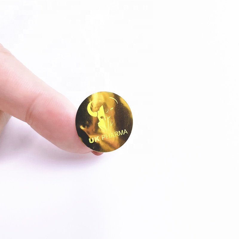 Custom Printing VOID 3d Hologram Sticker Label Vinyls Holographic Strong Adhesive Warranty Stickers Gold logo Sticker