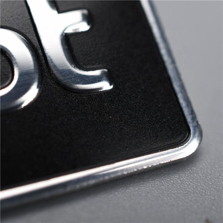 Customized Wholesale Engraved Aluminum Name Plate Label Sticker