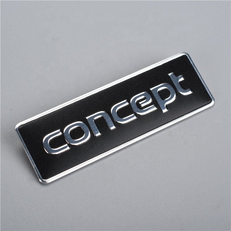 Customized Wholesale Engraved Aluminum Name Plate Label Sticker