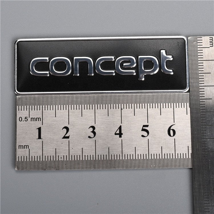 Customized Wholesale Engraved Aluminum Name Plate Label Sticker