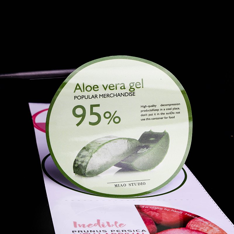 Custom Adhesive Printed Round Personalized Business Label Stickers Mit Logo For Packaging & Decoration