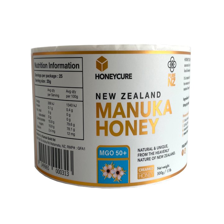 New Zealand Honey Jar Labels Custom Bee Bottle Sticker and Label Printing