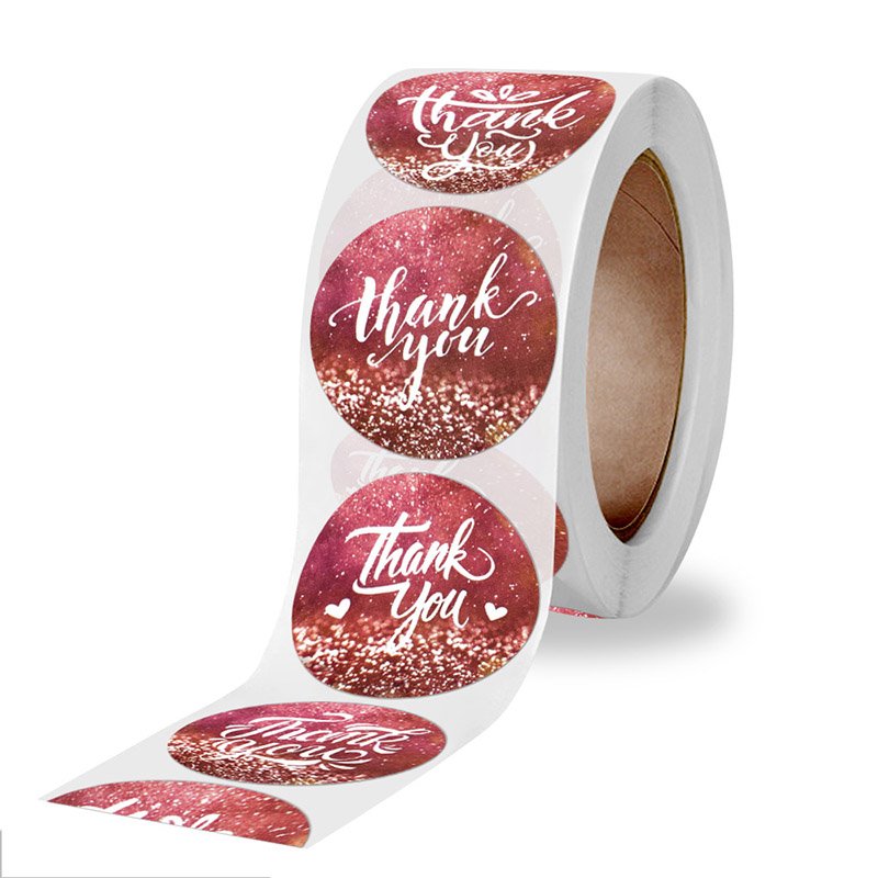 Custom Color Stickers Paste Envelope Crafts Mark Trademark Student Cute Logo Sticker