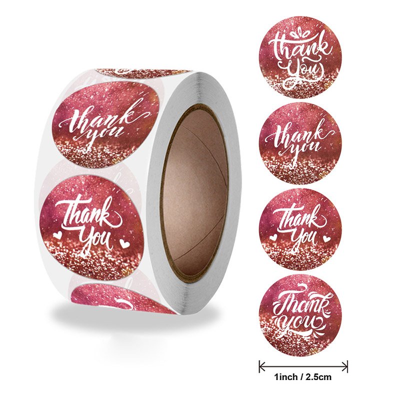 Custom Color Stickers Paste Envelope Crafts Mark Trademark Student Cute Logo Sticker
