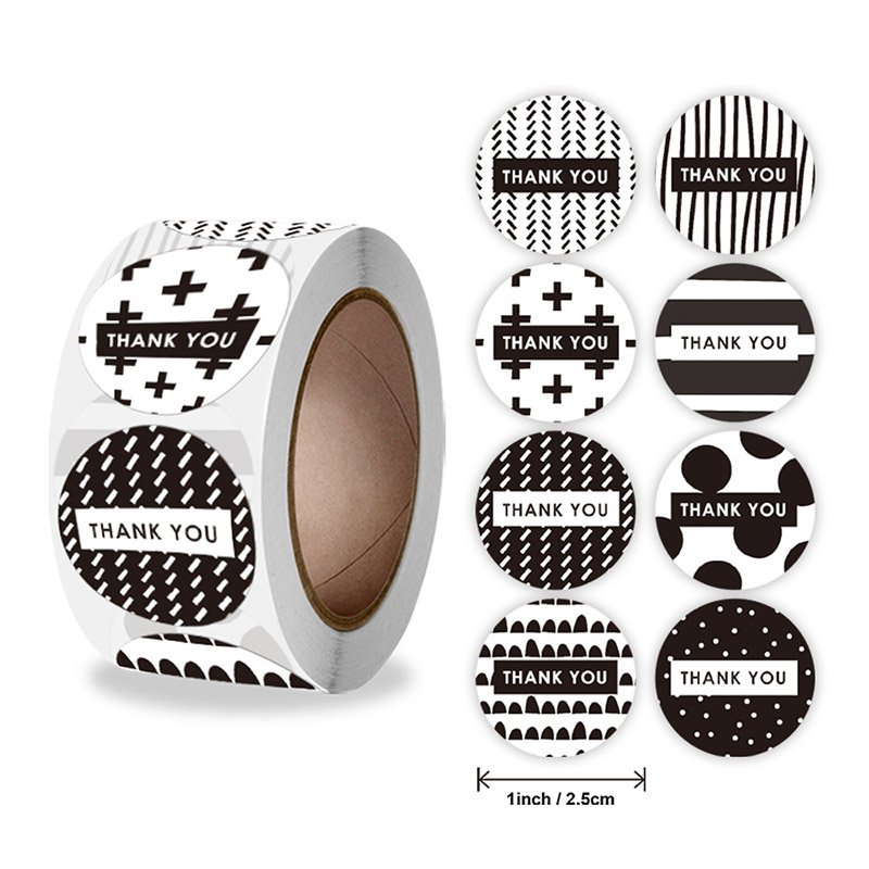 Custom Color Stickers Paste Envelope Crafts Mark Trademark Student Cute Logo Sticker