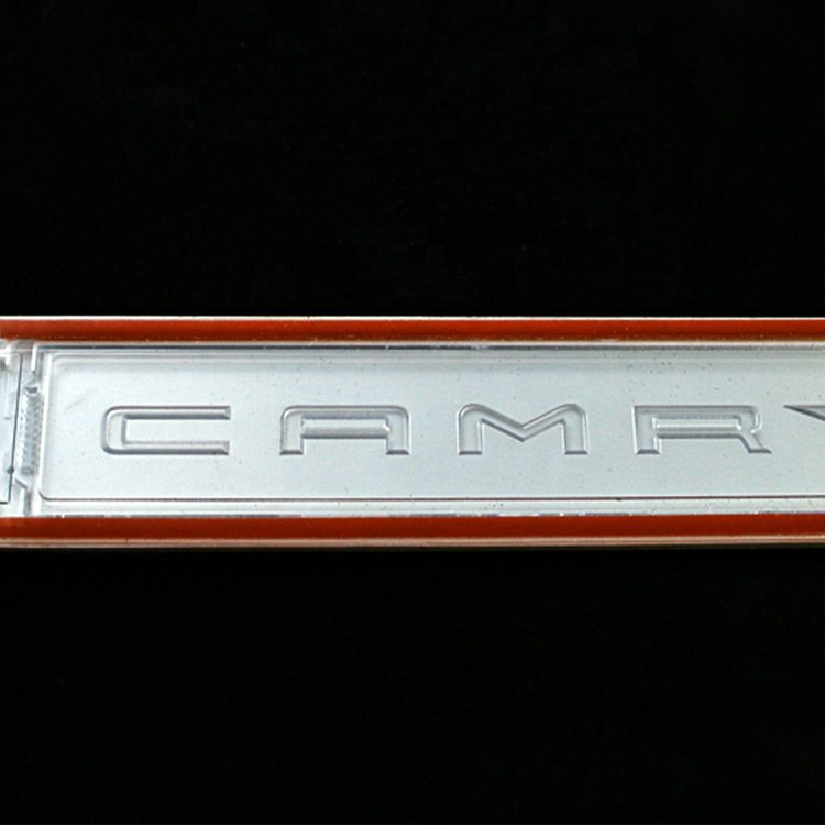 Customized Aluminum Metal Logo Sticker Nameplate for Car Emblem Badge Luxury Sticker
