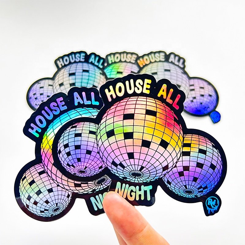 Best Selling Durable Waterproof Custom Private Label Logo Stickers Decals Own Business Brand Die Cut PVC Vinyl Custom Stickers