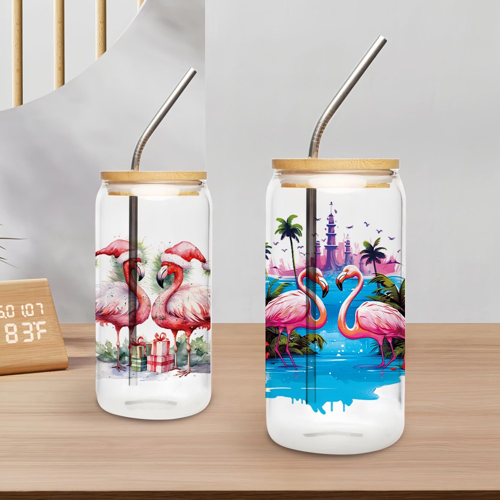 Uv Dtf Transfer Waterproof Stickers Christmas Style Uv Dtf Cup Wraps 16oz for Book Tumbler Stickers Rub On Transfers Crafts