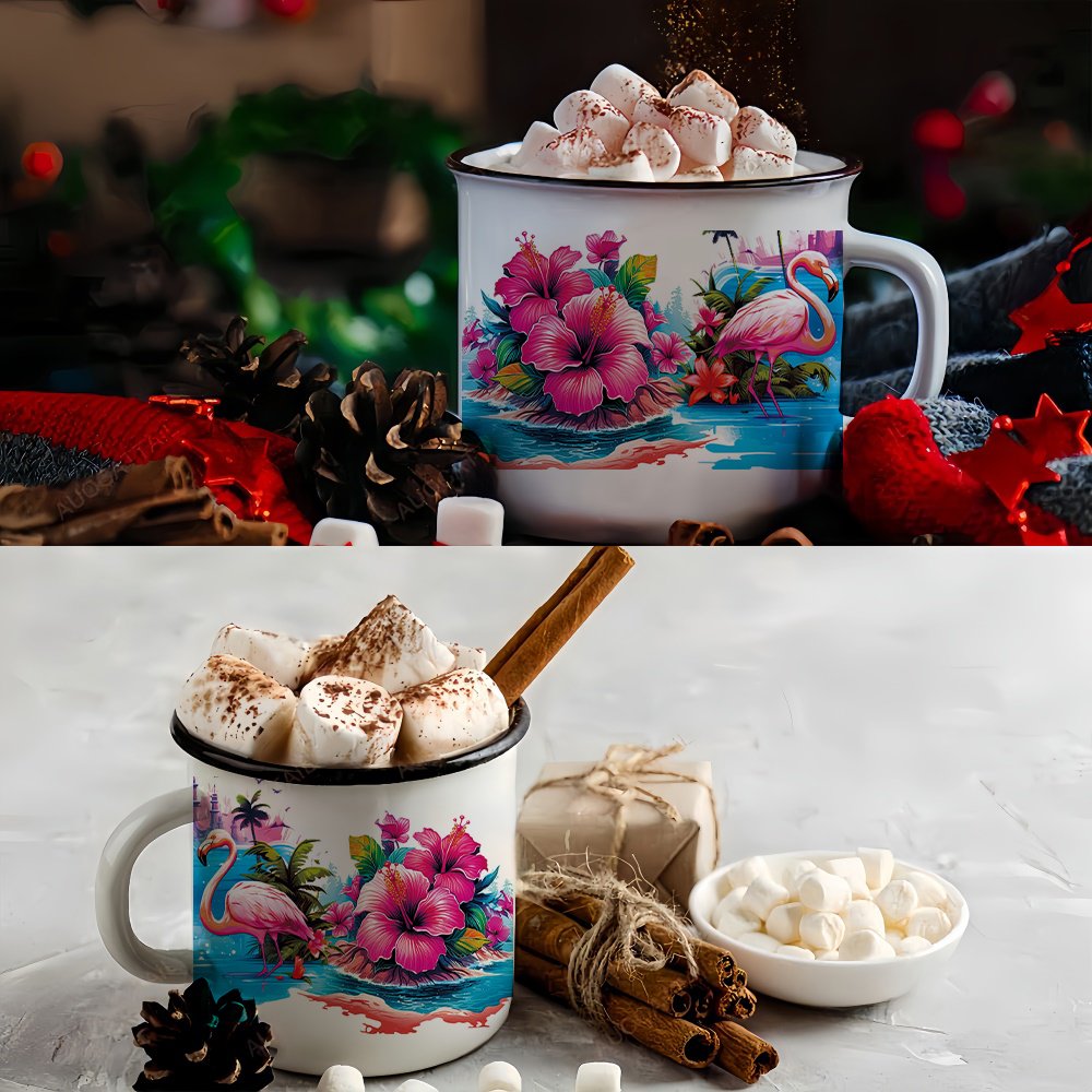 Uv Dtf Transfer Waterproof Stickers Christmas Style Uv Dtf Cup Wraps 16oz for Book Tumbler Stickers Rub On Transfers Crafts
