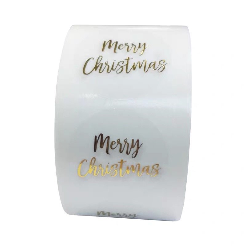 Custom wholesale thank you waterproof product packaging label transparent clear label stickers decals for car custom printing