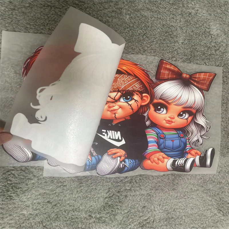 wholesale Heat Transfer Label For Clothing plastisol stretchable dtf heat transfer designs for t shirt vinyl sticker