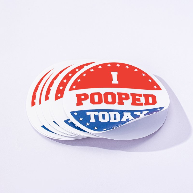 Customised Outdoor Stickers Waterproof Reusable Permanent Logo Label Sticker Car Decorative Laser Die Cut Sticker