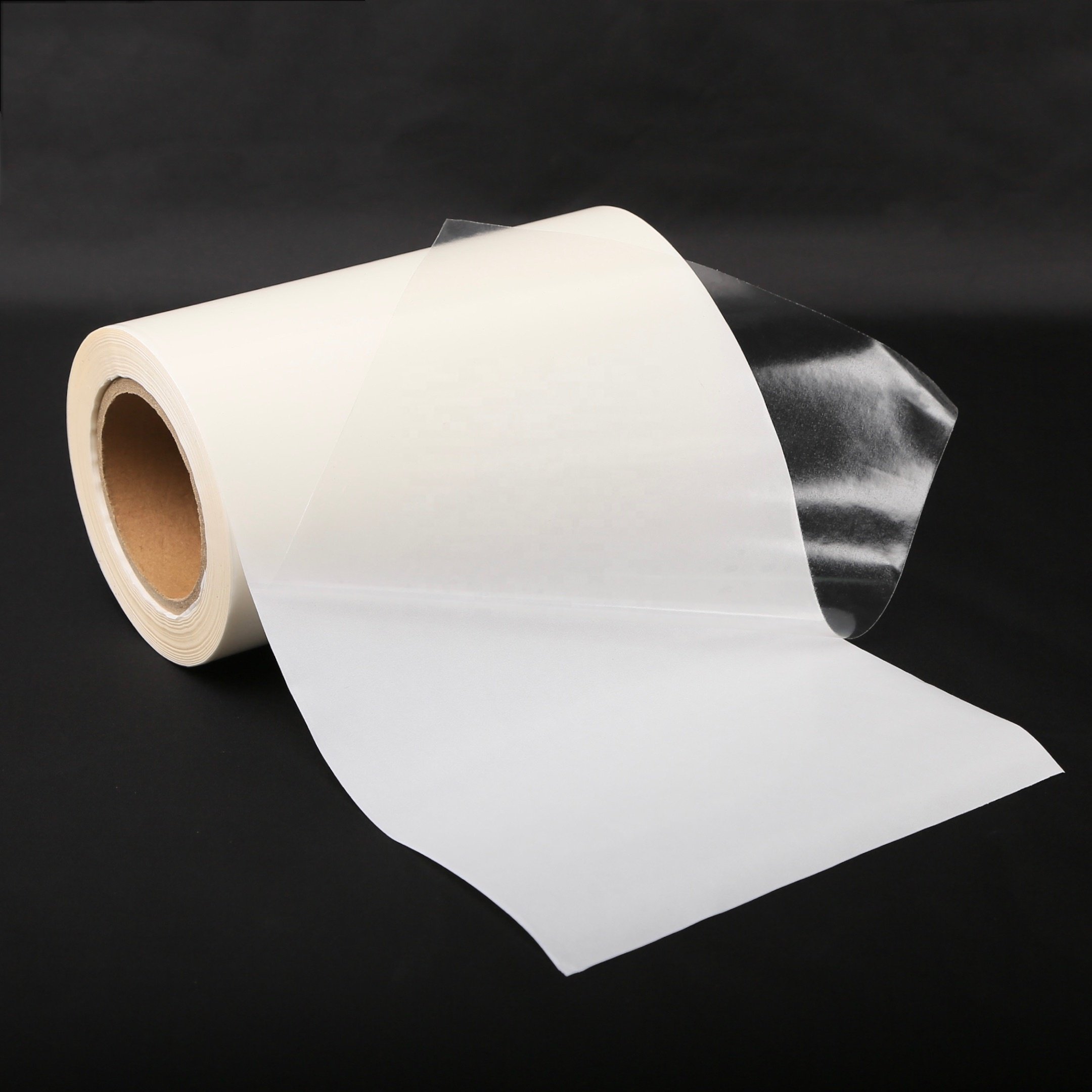 Transparent PET sticker clear custom label stickers for inkjet printer adhesive labels roll waterproof labels