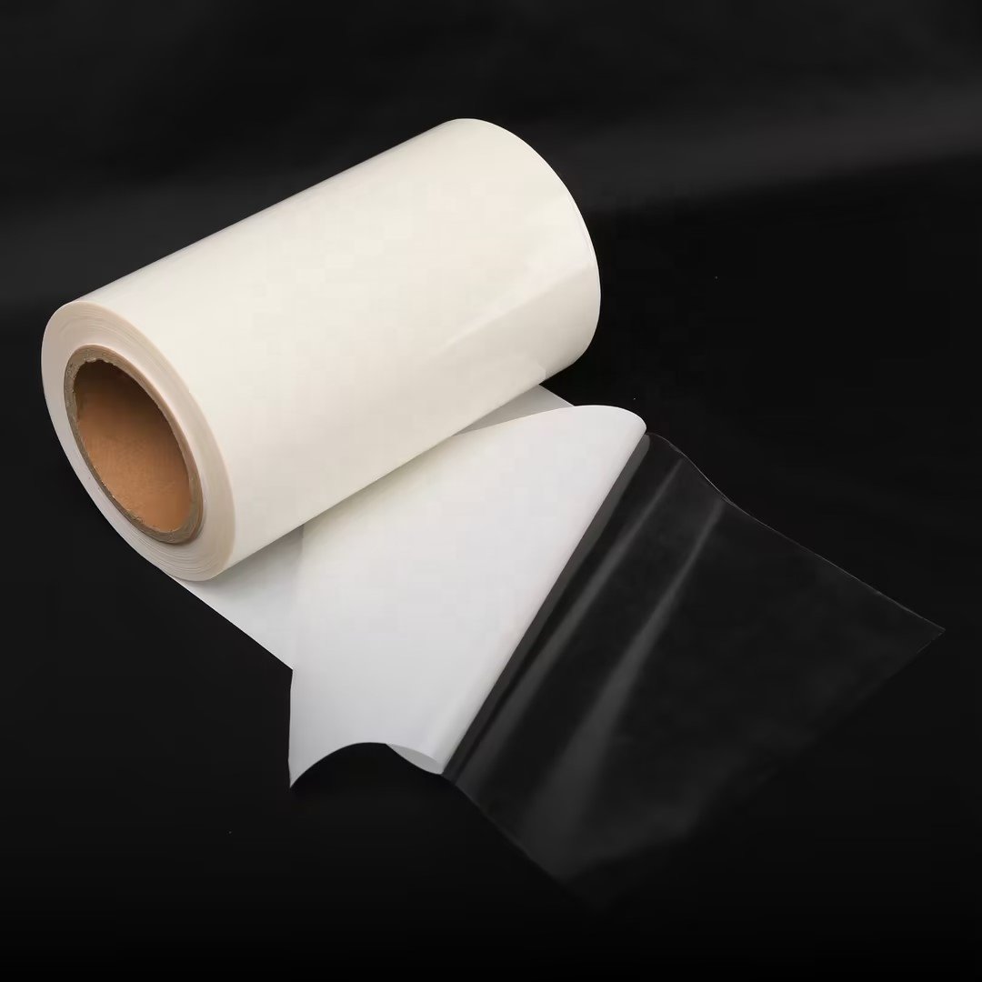Transparent PET sticker clear custom label stickers for inkjet printer adhesive labels roll waterproof labels