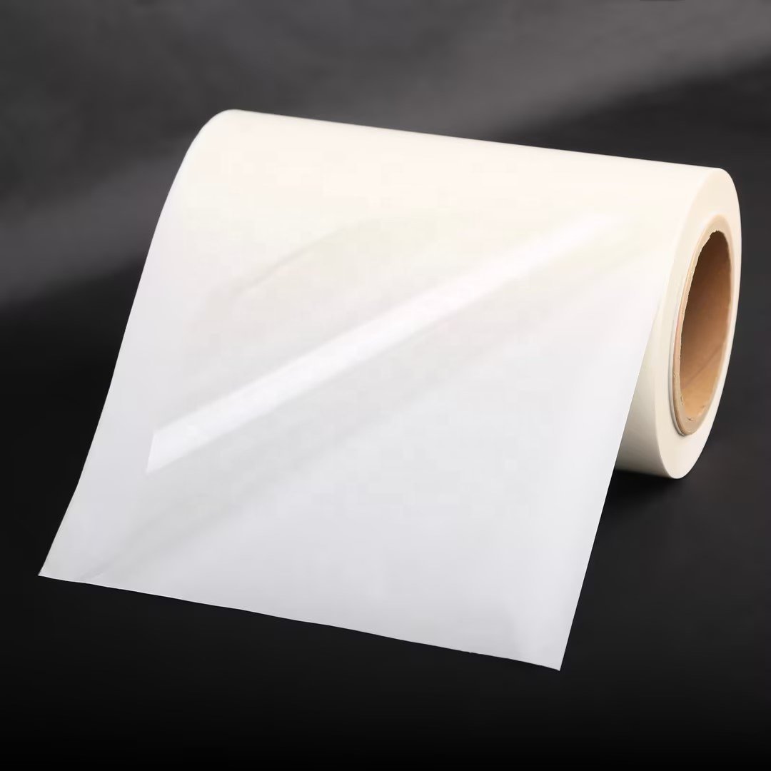 Transparent PET sticker clear custom label stickers for inkjet printer adhesive labels roll waterproof labels