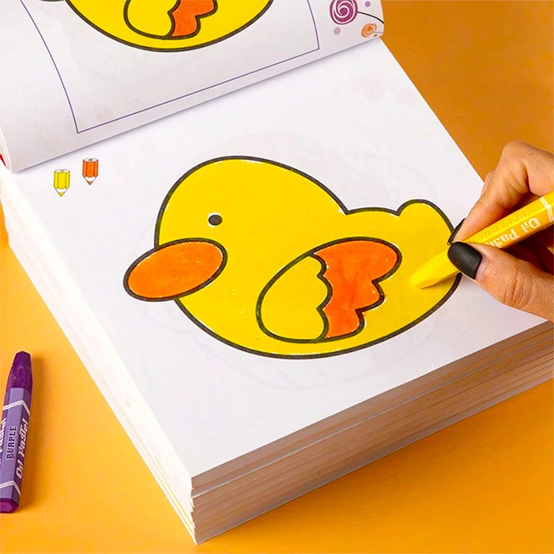 custom cartoon a4 large printing princess coloring book for children with cartoon stickers