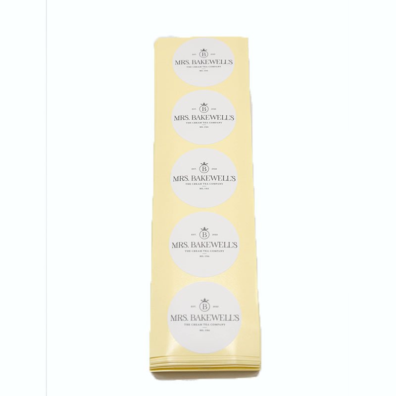Custom Logo Sticker Printing Custom Design Art Paper With Logo