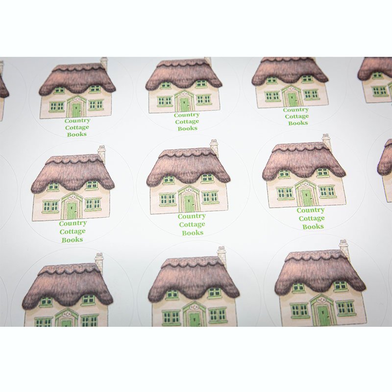 Custom Logo Sticker Printing Custom Design Art Paper With Logo