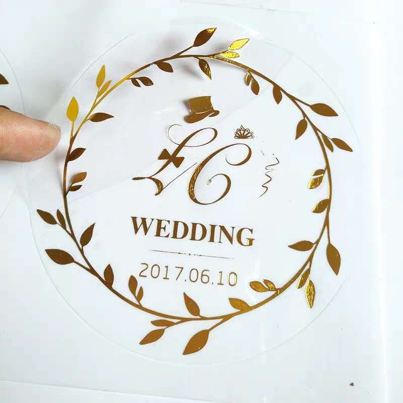 Metallic Letters Labels Customized Logo Stickers Gold Label Metal 3d Waterproof Custom Sticker