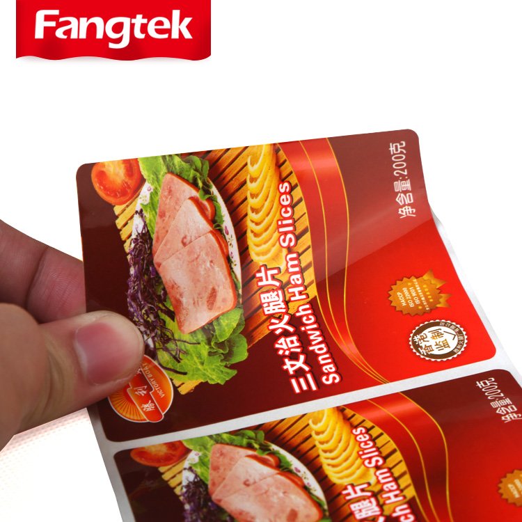 Wholesale price custom Printing logo cheap corrugated packaging box seafood frozen food box meat sticker for shrimp