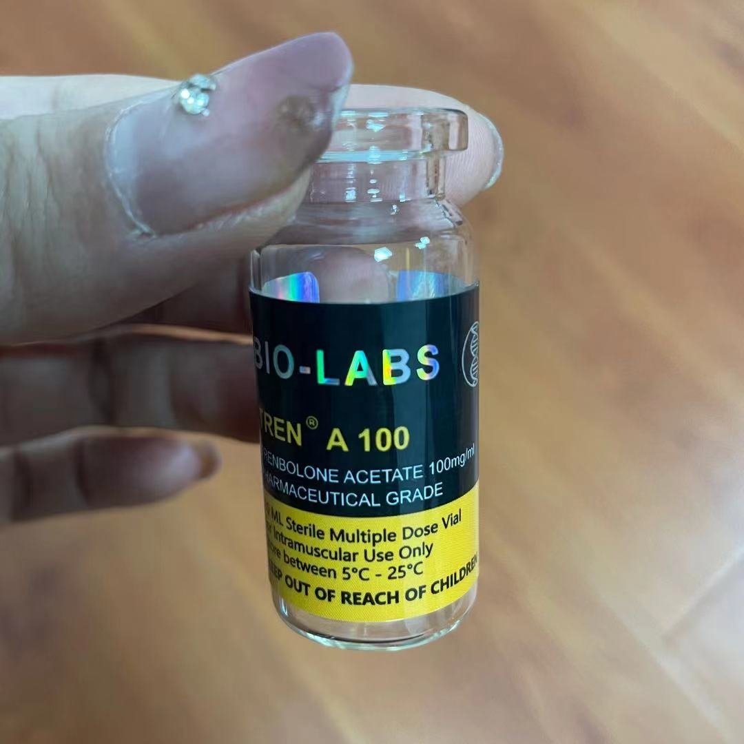 Customized BIO-LABS Printing Waterproof Hologram Stickers 10ml Vial Labels for Pharmaceutical Packaging