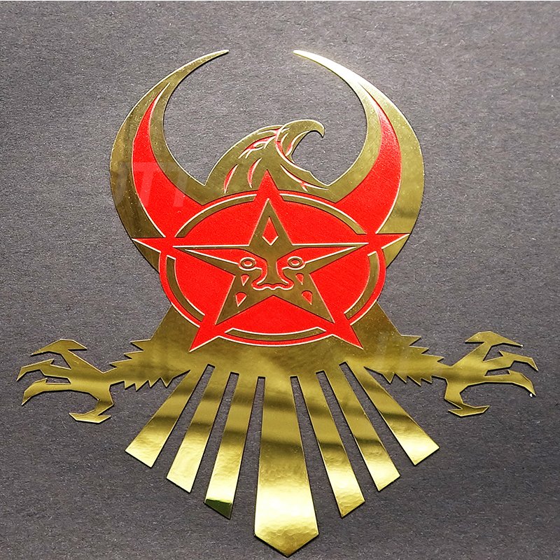 Wholesales Private Labels High Quality Etched Metal Packaging Labels Sticker Metal Steel LOGO Badges Adhesive label