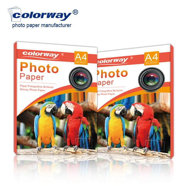 Printable Vinyl photo Paper A4 Glossy Sticker for Inkjet Printer 100 Sheets White Waterproof Self-Adhesive Sheets 8.5x11 Inches