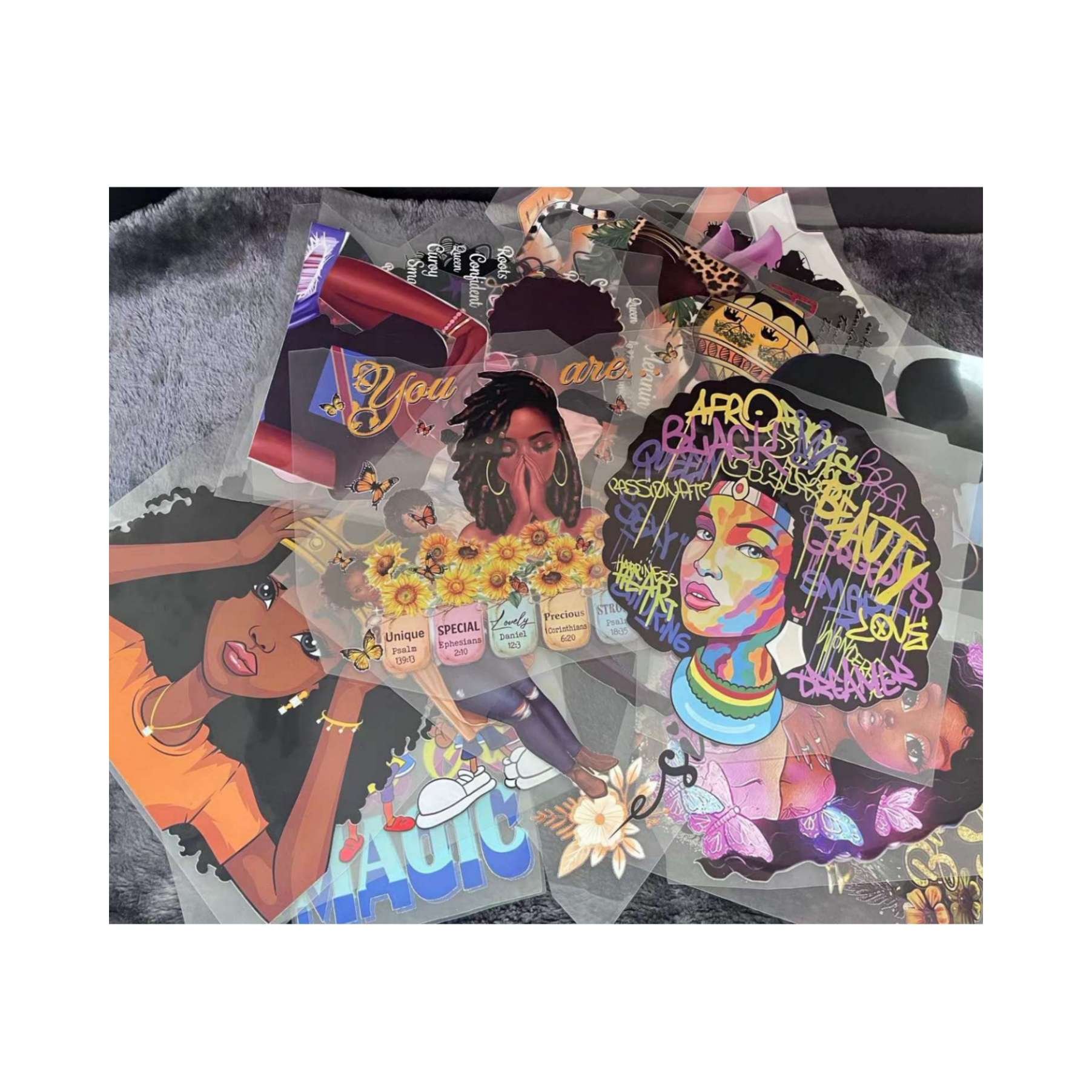 DTF transfers sticker ready to press screen print transfers iron on vinyl htv heat transfer designs for t shirts clothes