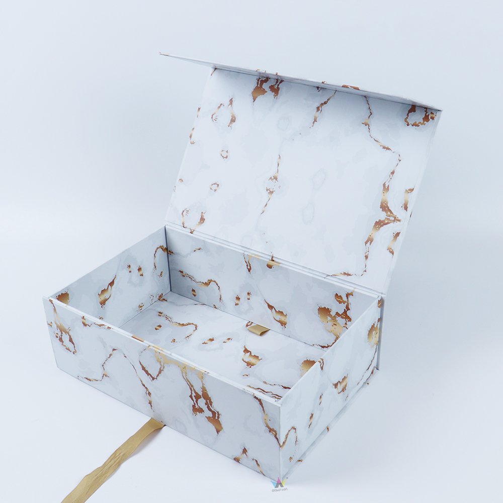 bridesmaid gift mystery box foldable packaging wig bags china wholesale eco friendly hoodies marble scarves clothes paper boxes