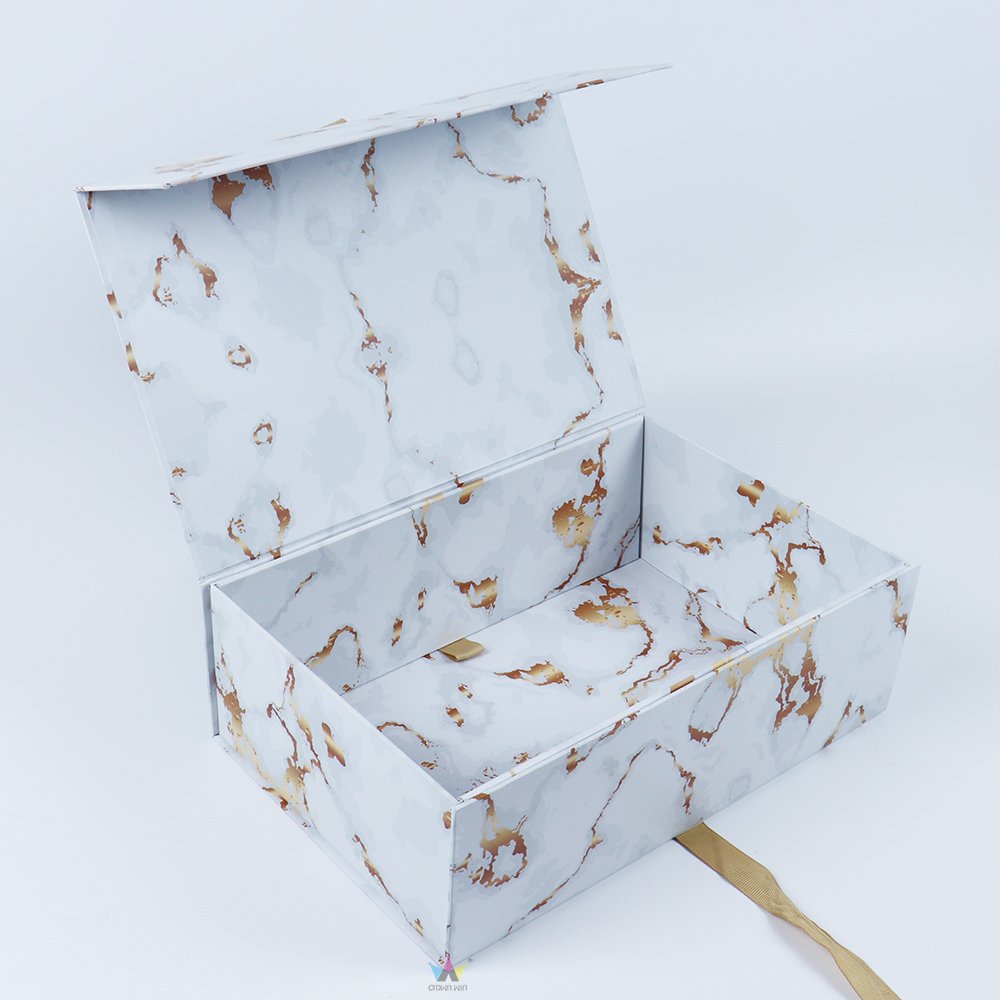 bridesmaid gift mystery box foldable packaging wig bags china wholesale eco friendly hoodies marble scarves clothes paper boxes