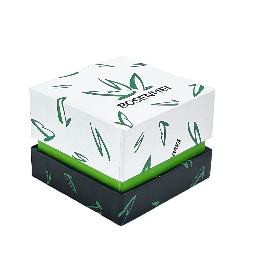 Free Sample China Supplier High quality chipboard carton Gift Packaging Cosmetic lid and bottom box for skincare packages
