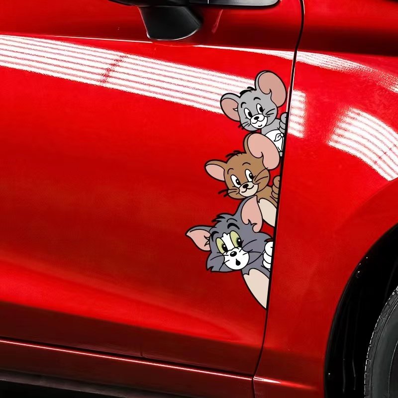 Outdoor Printed Die Cut Pvc Transparent Window Car Decals Custom Logo Stickers Packaging Labels