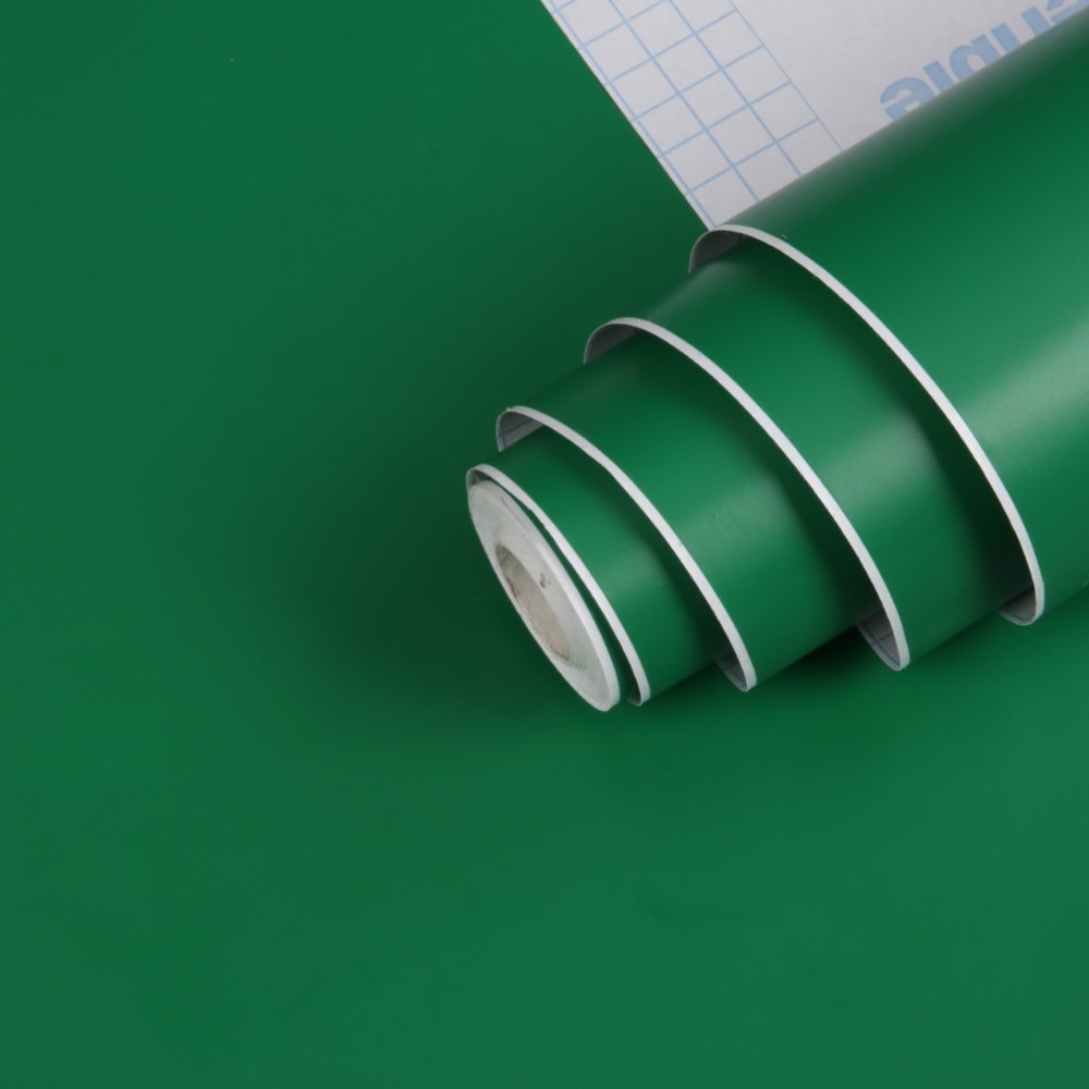 Jinyi 5546 Solid Plain Green Color Contact Paper Wall Furniture Child DIY Hand Craft Material PVC Sticker