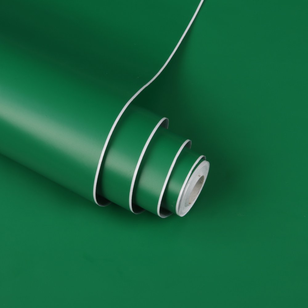 Jinyi 5546 Solid Plain Green Color Contact Paper Wall Furniture Child DIY Hand Craft Material PVC Sticker