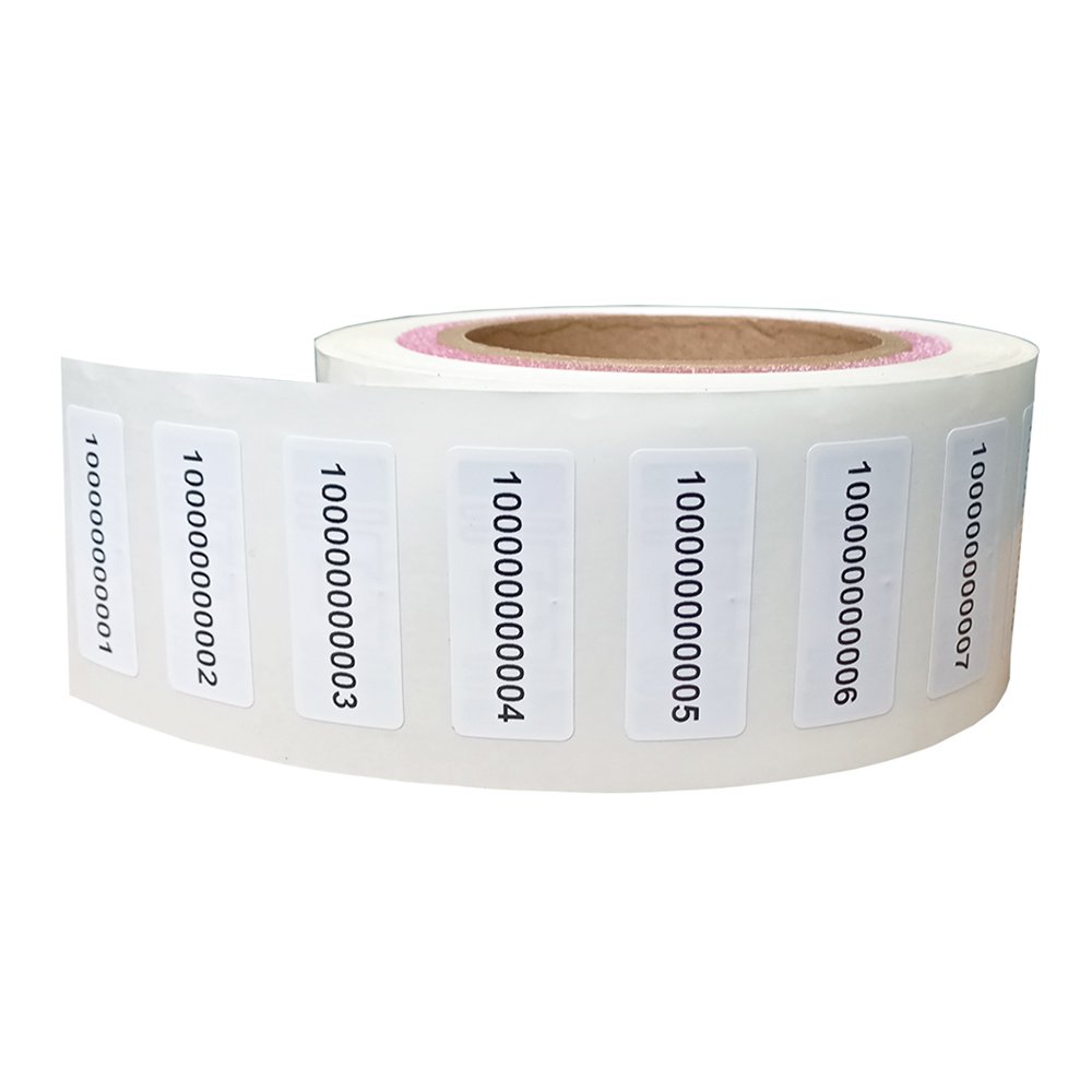 Custom Waterproof Full Color Printing HF/UHF Passive Paper Roll Smart Nfc Rfid Label/Sticker/Tag