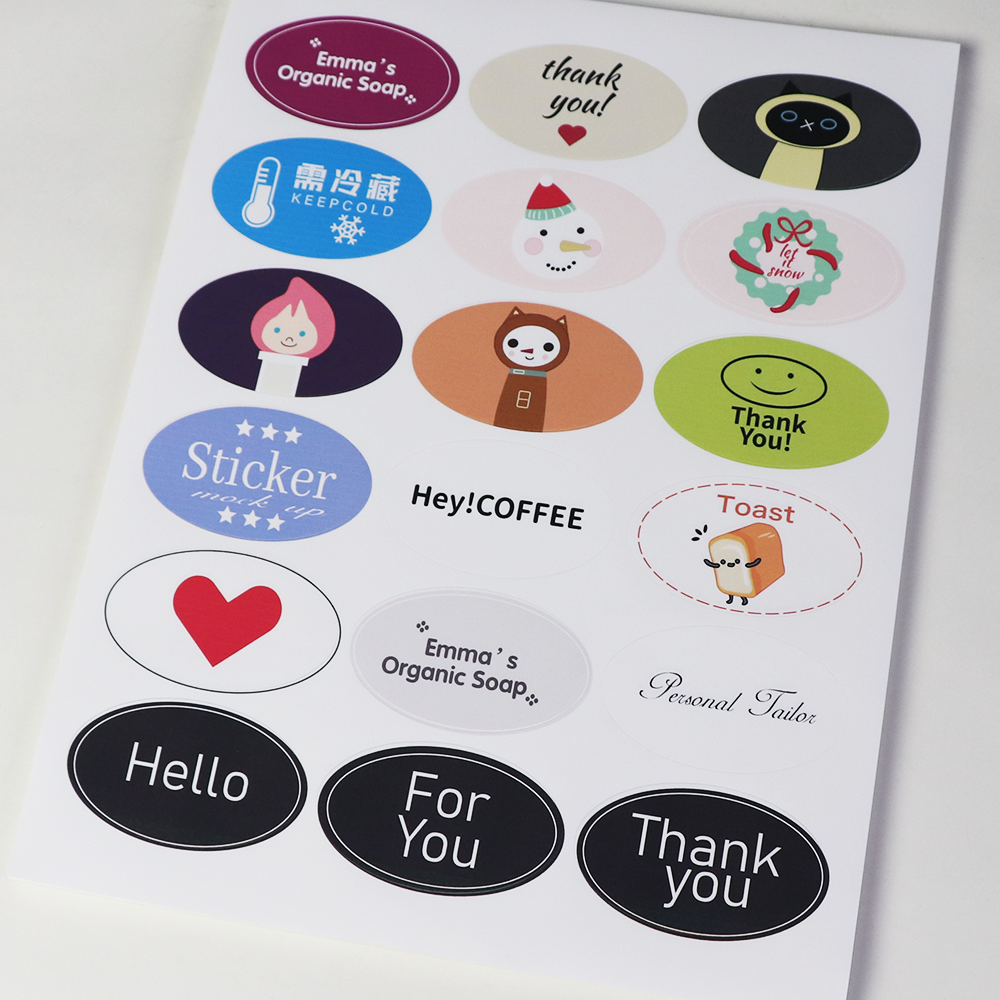 Wholesale Printable Clear Waterproof Label A4 Sheet Self Adhesive Blank Transparent Plastic PVC Label Sticker for Inkjet Printer