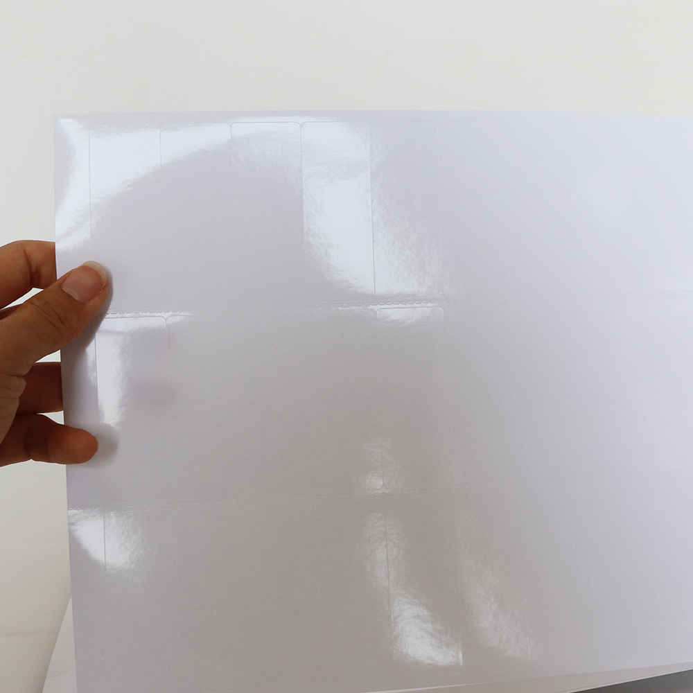 Wholesale Printable Clear Waterproof Label A4 Sheet Self Adhesive Blank Transparent Plastic PVC Label Sticker for Inkjet Printer