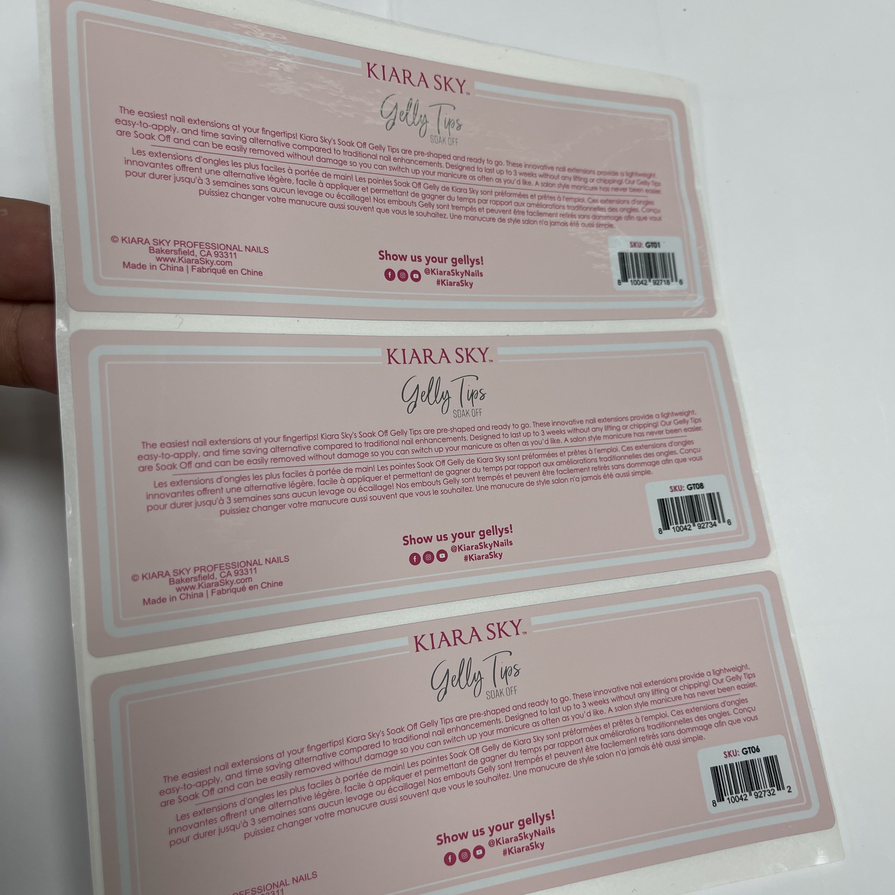 Custom Clear Gold Foil Stickers Transparent Vinyl Logo Labels for Effective Packaging & Printing