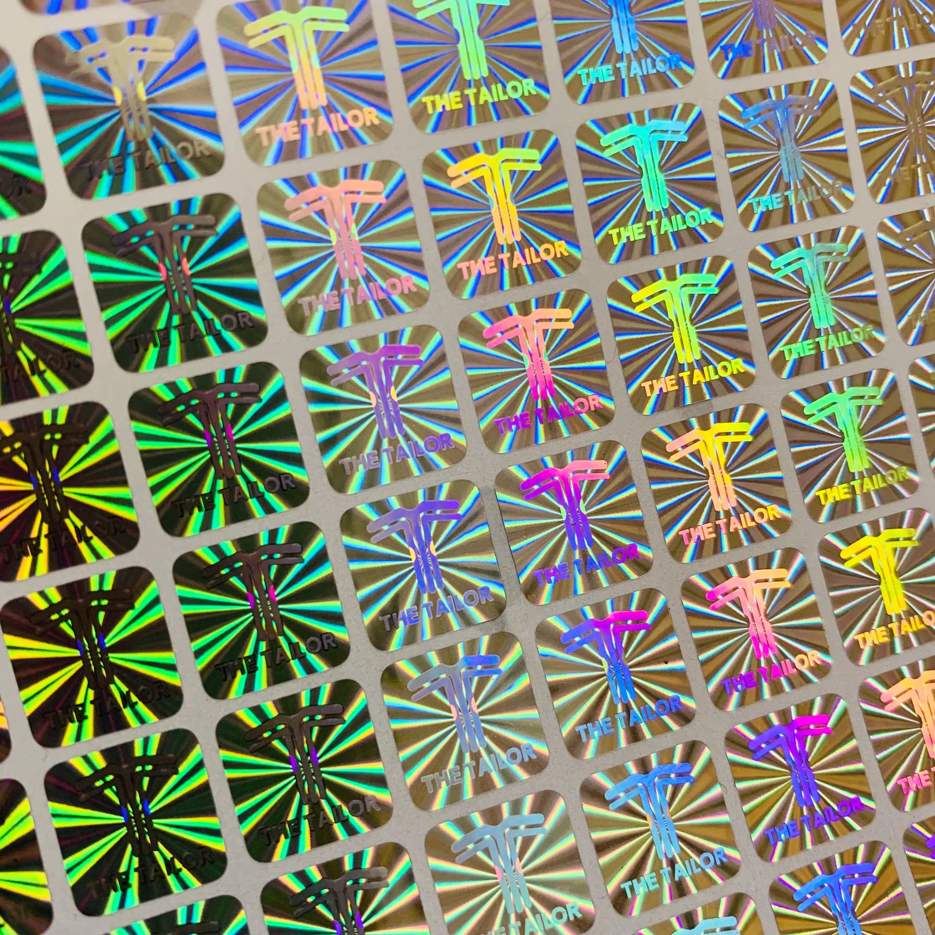 Customized Hologram Sticker 3D stickers custom logo Holographic Security Stickers