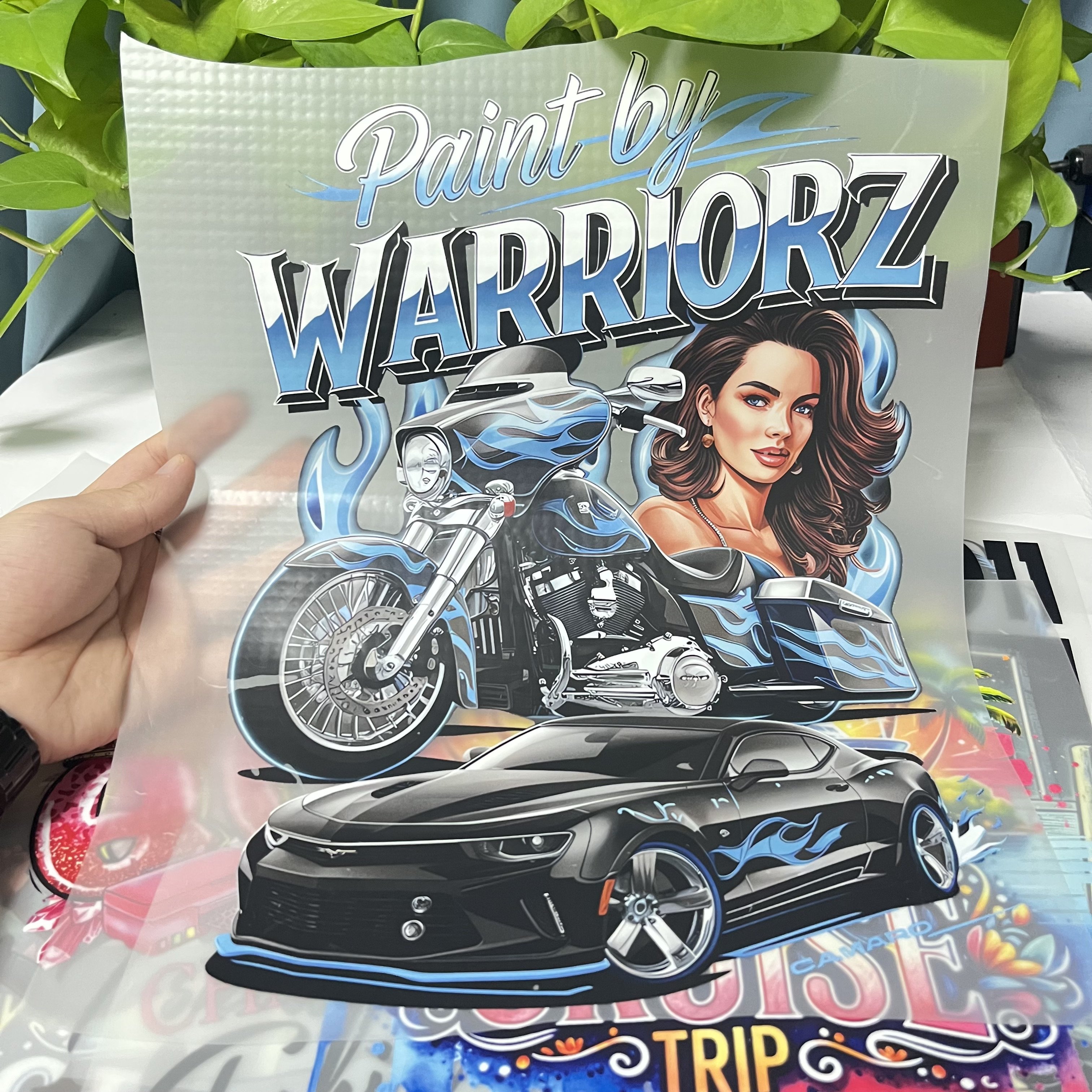 Hot Wholesale Custom Heat Transfer Stickers for Clothes DTF Transfers Designs Ready to Press and Washable for Garments