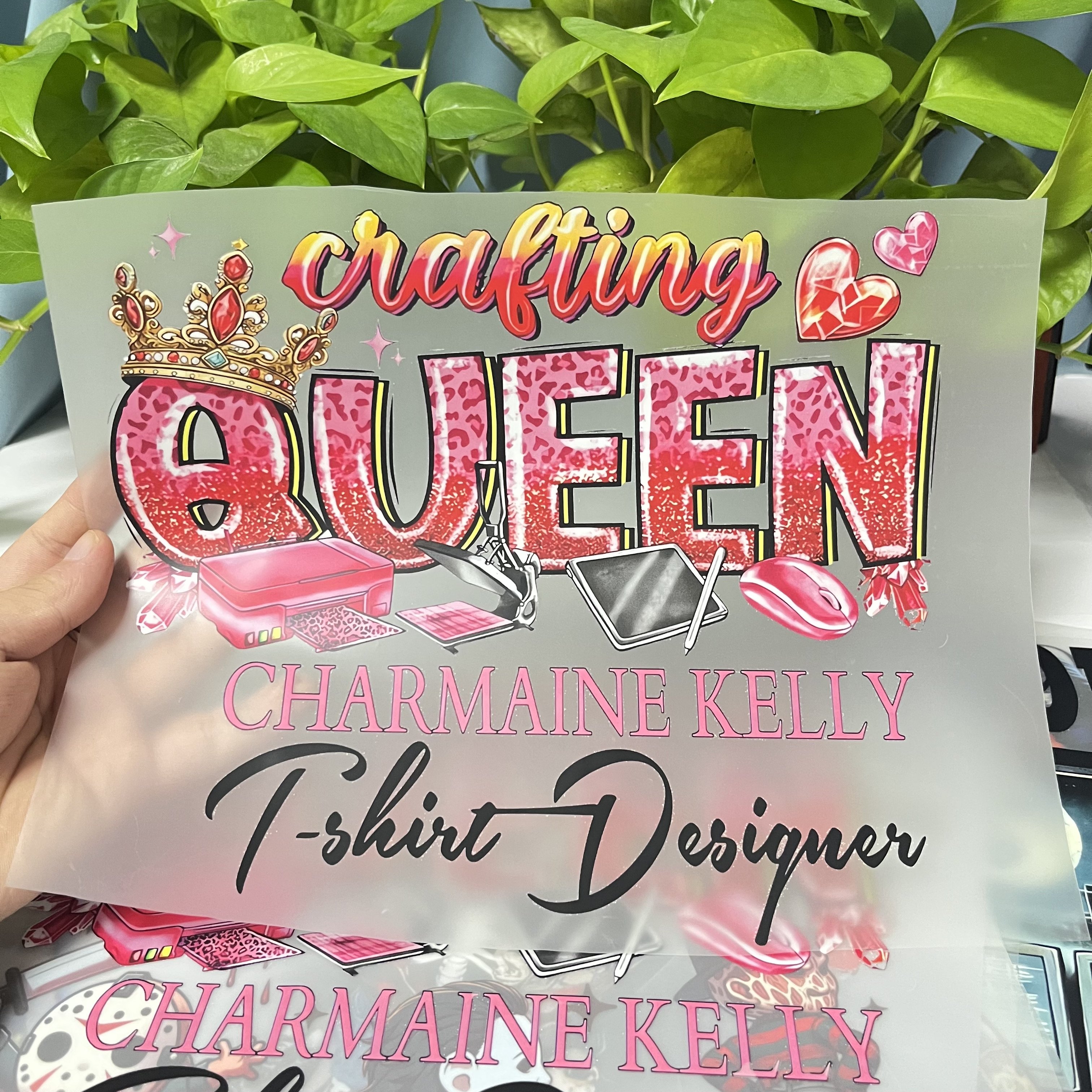 Hot Wholesale Custom Heat Transfer Stickers for Clothes DTF Transfers Designs Ready to Press and Washable for Garments