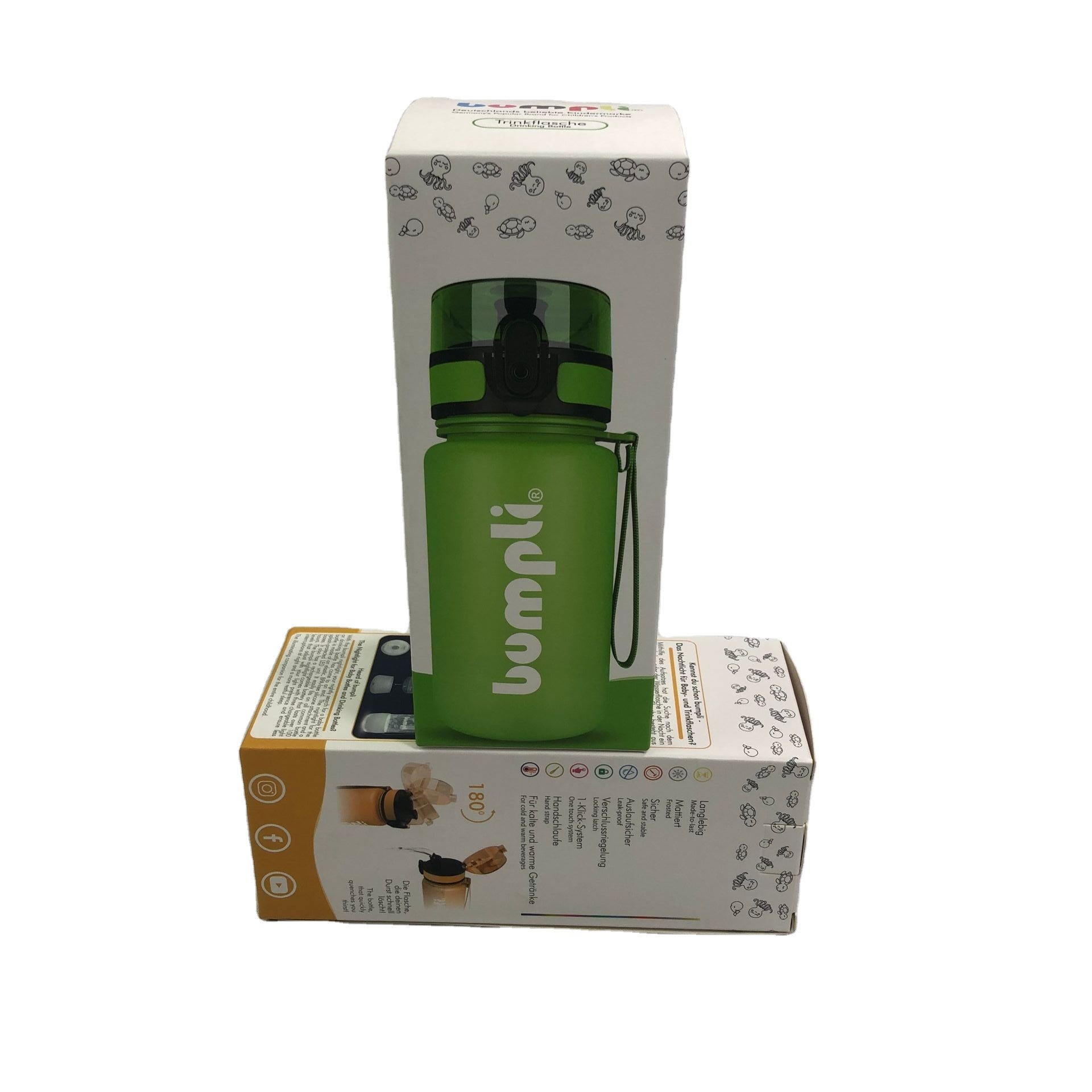 Factory custom white cardboard reverse tuck folding cup bottle glass box paper packaging boxes packaging