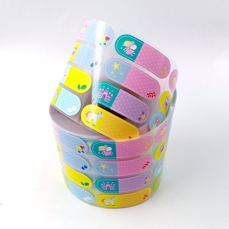Custom Waterproof Name Tag Sticker Identification Badges Easy Peel and Stick Write on Label Stickers for Kids Students