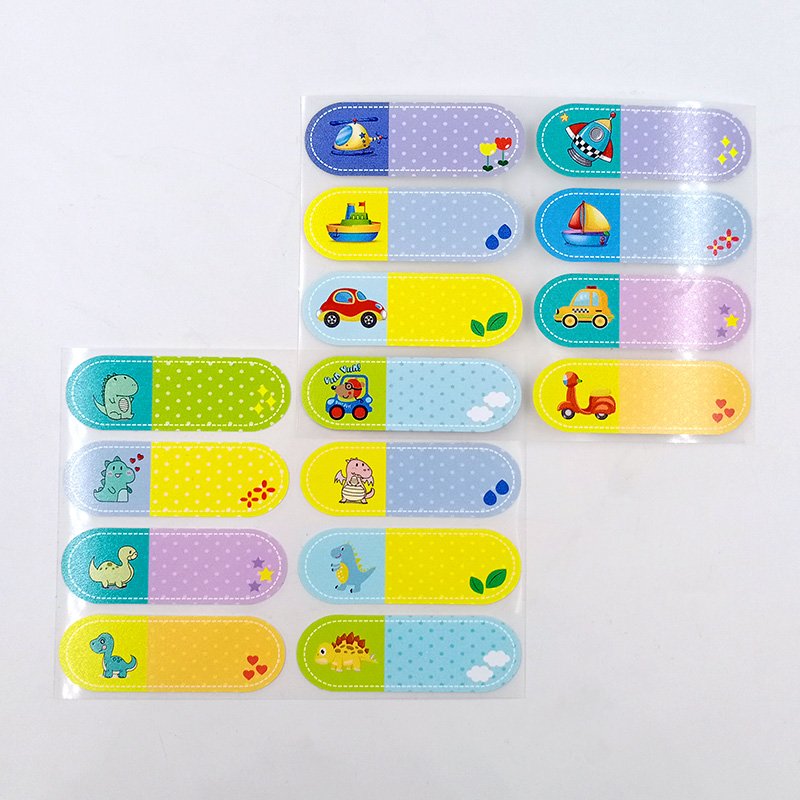 Custom Waterproof Name Tag Sticker Identification Badges Easy Peel and Stick Write on Label Stickers for Kids Students