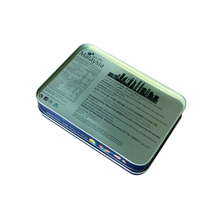 Food Grade Custom Printing Rectangle Tin Box For Gift Candy Mint Biscuit Toy Chocolate Packing