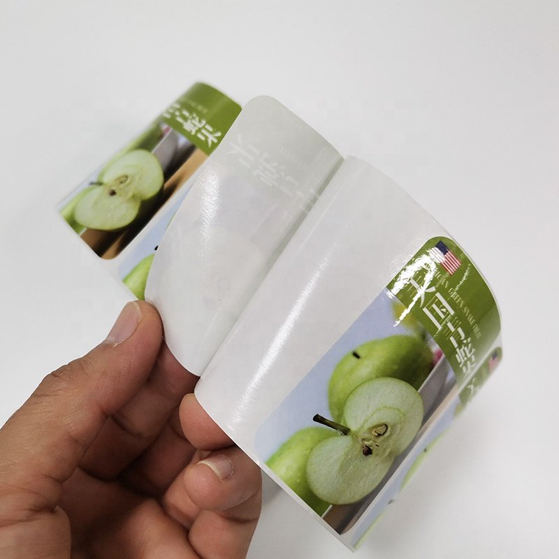 Professional factory direct high quality digital print custom printed adhesive label sticker